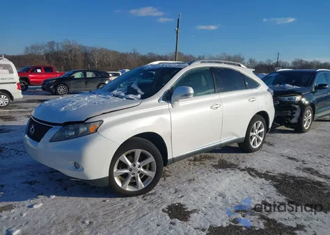 2010 Lexus Rx 350 from USA, damaged, VIN 2T2ZK1BA1AC005398